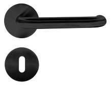 Dørgreb U-greb Ø16 mm matsort